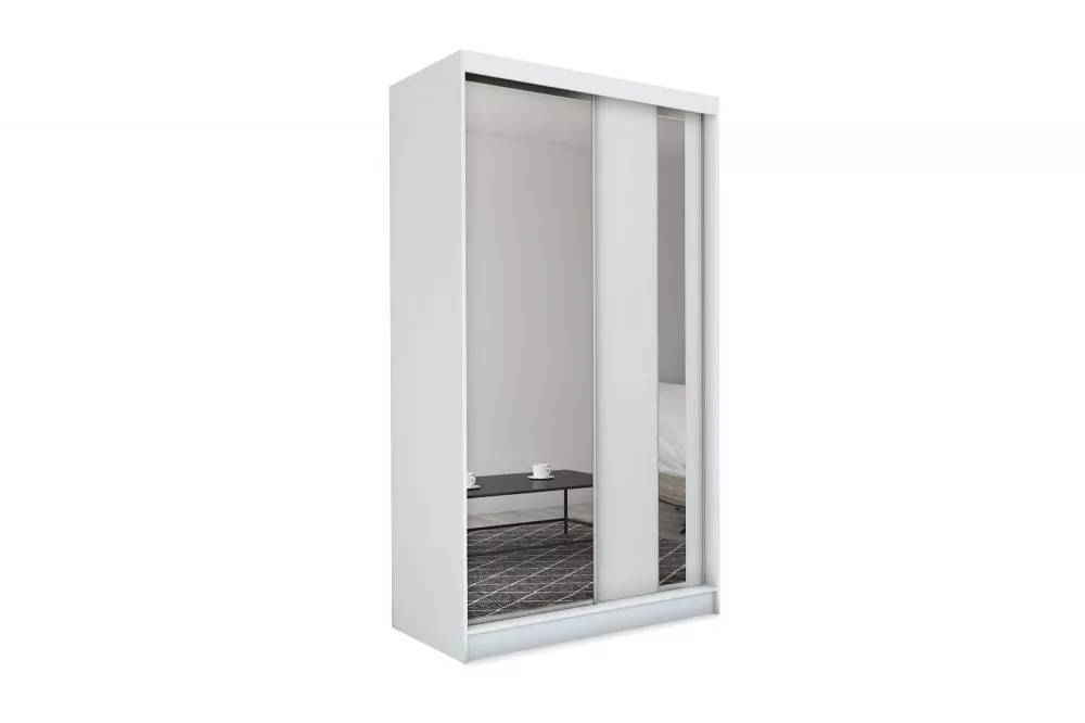 Skapis Gracja ar LED · Balts · 150 × 61 × 216 cm