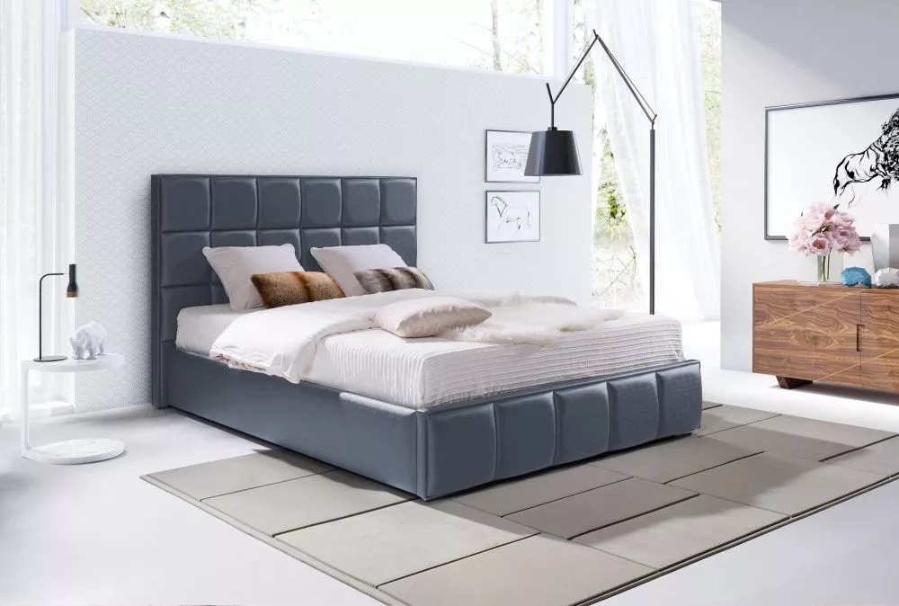 Gulta Patryk Premium Standard ar stelāžu Guļamvietas platums: 140 cm, Guļamvietas garums: 200 cm, stelāžas tips: Elastīg