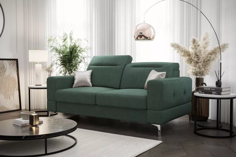 Dīvāns Malibu 2 Sofa standard · Tumši zaļš · 95 × 180 × 90 cm