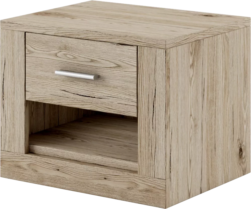 Naktsgaldiņš Idea ID-07 · Ozols sanremo · 42 × 41 cm