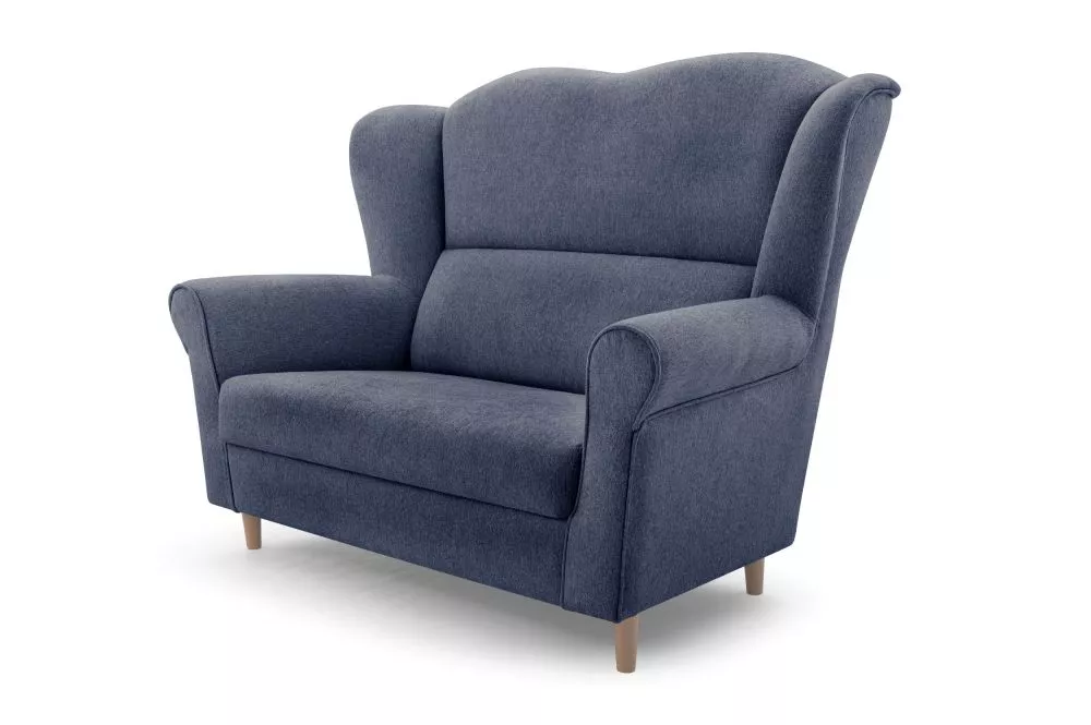 Dīvāns Loft 2 Classic Standard · Zils · 83 × 144 × 104 cm