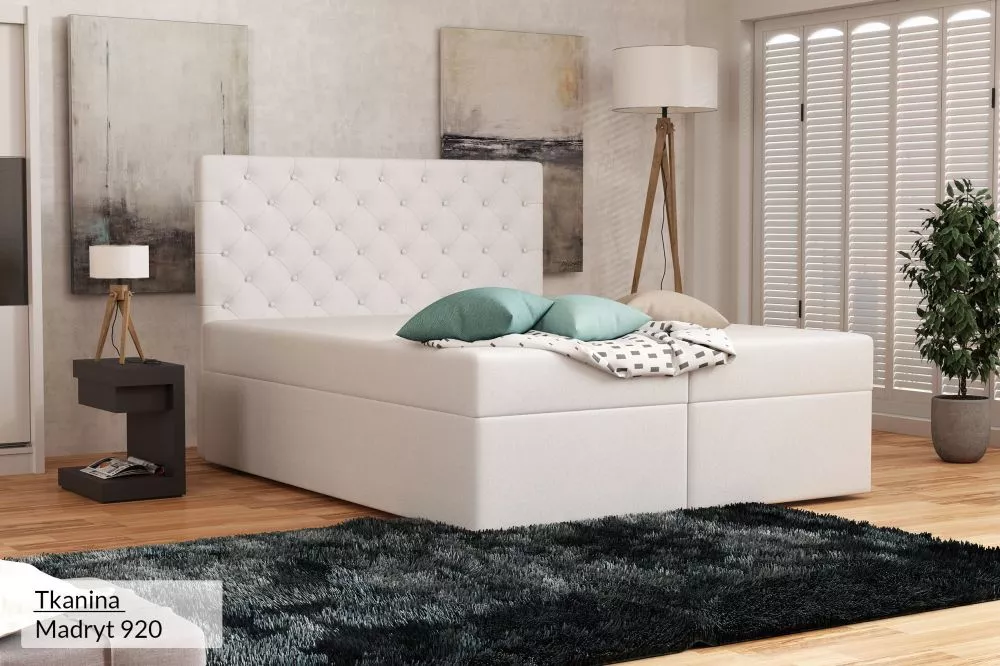 Gulta Alle Eco Standard Guļamvietas platums: 90 cm, Guļamvietas garums: 200 cm, · Balts · 92 × 210 × 120 cm