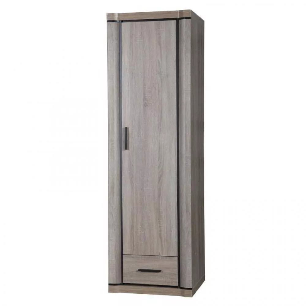 Skapis Dallas D19 · Trifeļu ozols · 58 × 58 × 192 cm