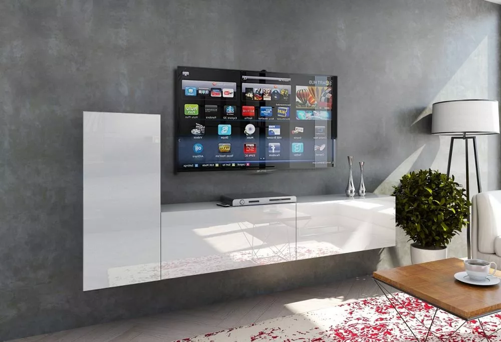 Sekcija Concept 43 · Balts · 203 × 35 × 83 cm