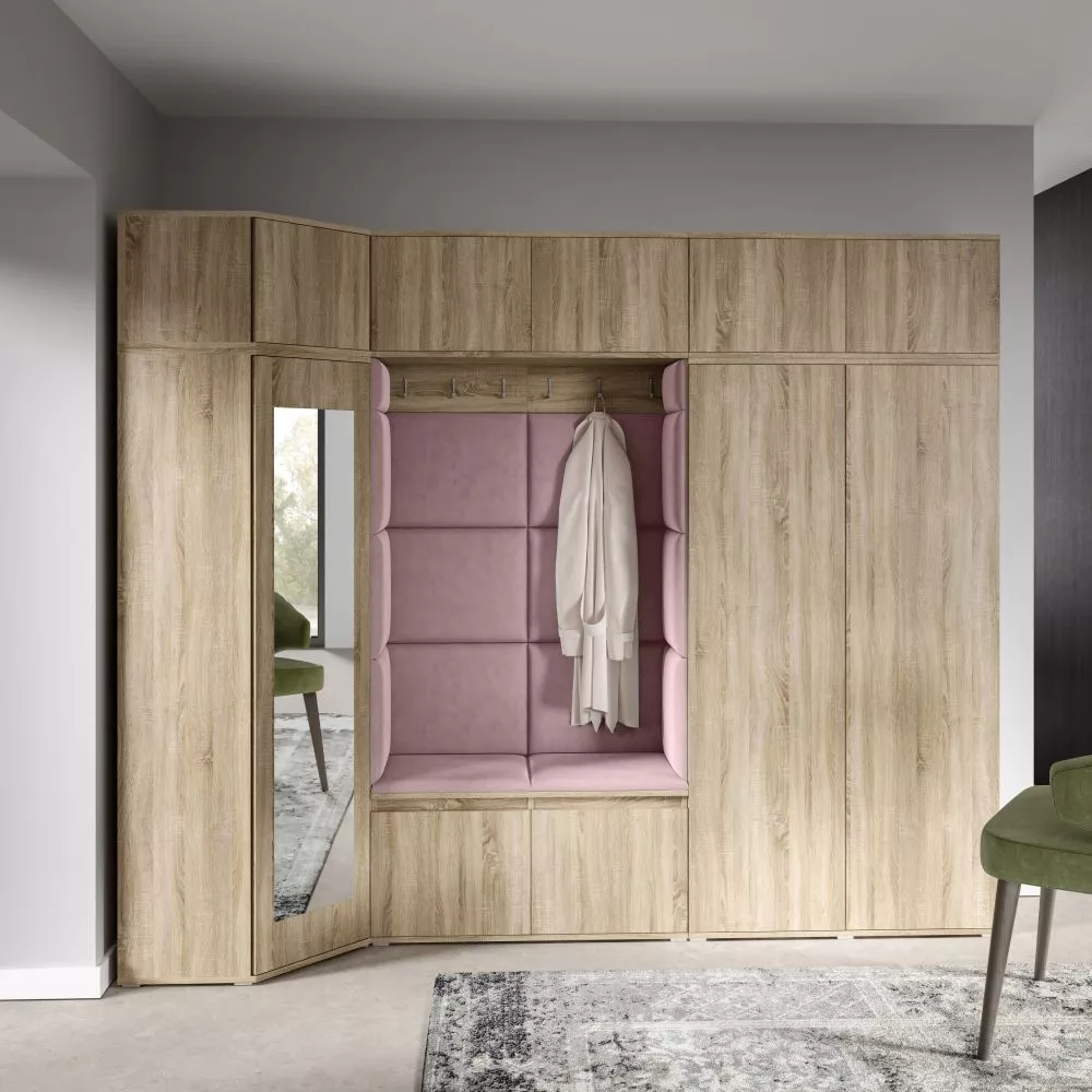 Apavu plaukts Emi 39 Trinity Korpusa krāsa: sonoma, · 260 × 225 × 70 cm