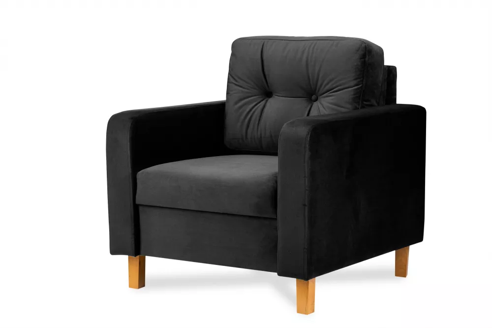 Mīksts krēsls Eriso 1S Standard Sēdvietas dziļums: 57 cm, · Grafīts · 80 × 75 × 75 cm
