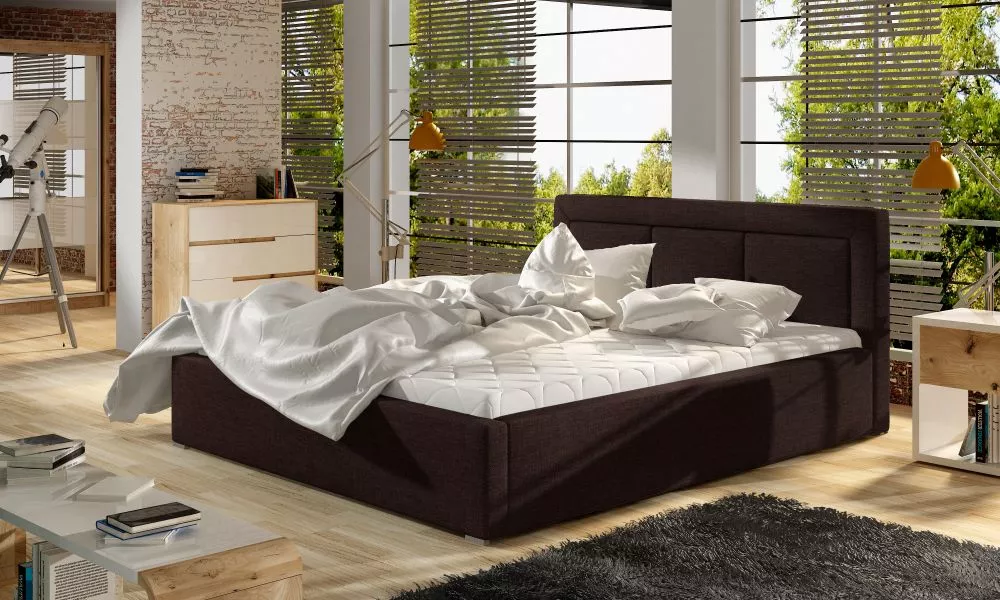 Gulta Belluno Basic standard ar stelāžu Guļamvietas platums: 200 cm, Guļamvietas garums: 200 cm, stelāžas tips: koka, · 