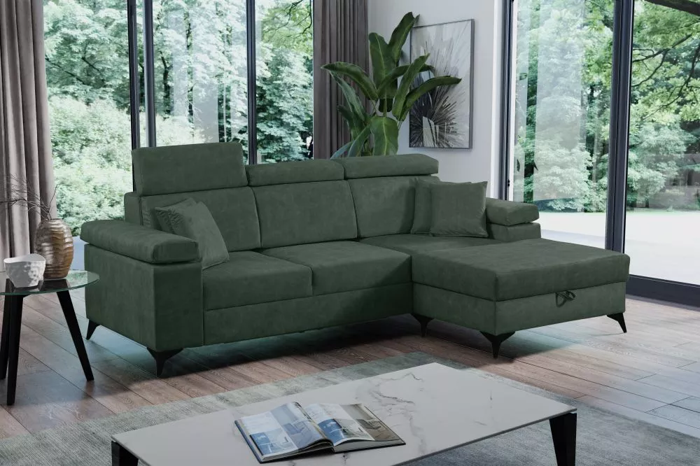 Dīvāns Brico Mini Standard · Zaļš · 170 × 254 × 93 cm