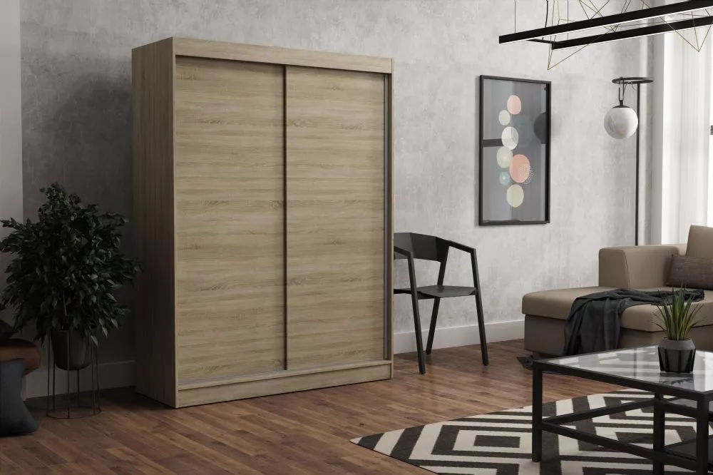 Skapis Emily Classic · Sonoma · 160 × 60 × 215 cm