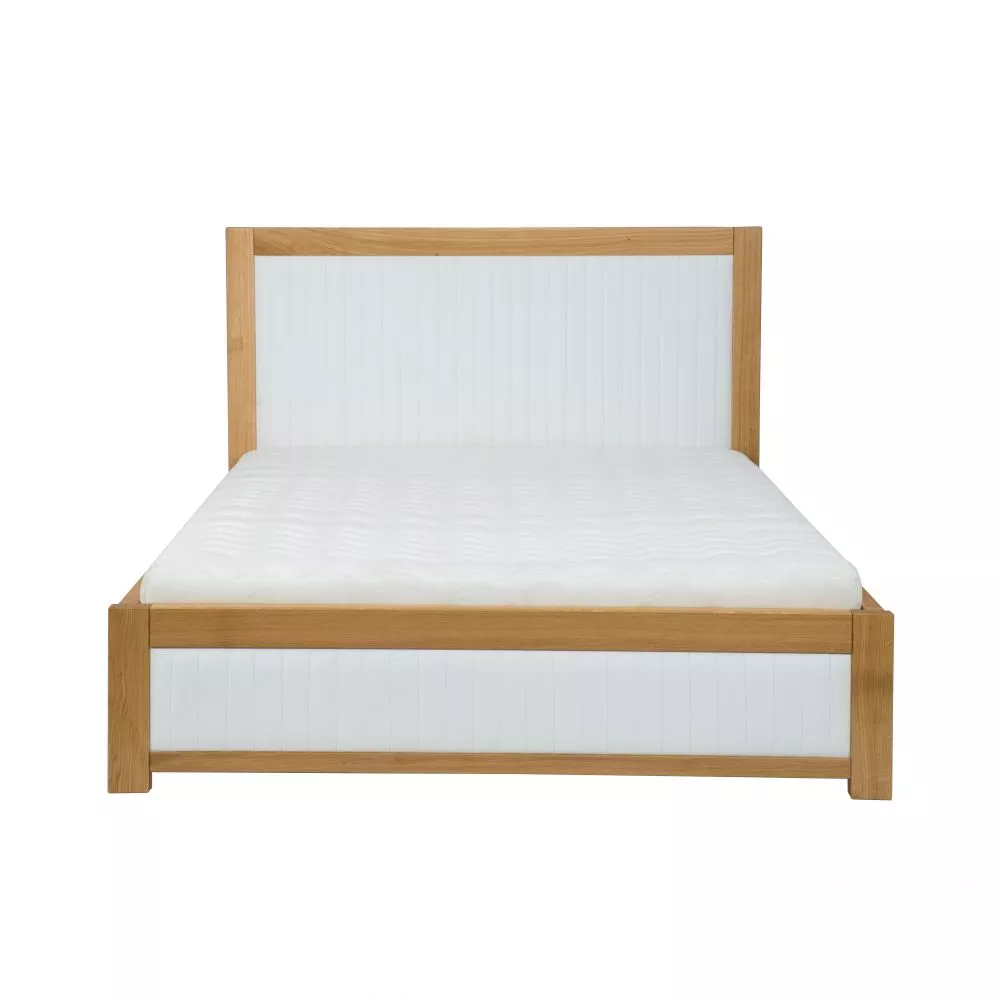 Gulta LK 214-2 BOX ar stelāžu Guļamvietas platums: 200 cm, Korpusa krāsa: ozols, Guļamvietas garums: 200 cm, stelāžas ti