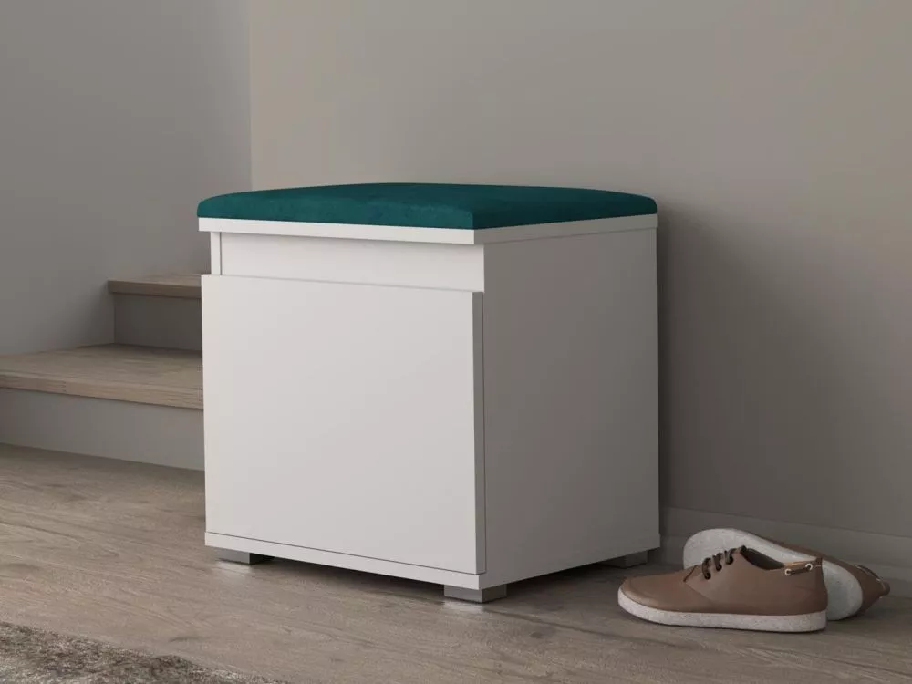 Apavu skapis Nevada 50 Korpusa krāsa: balts, · 50 × 37 × 51 cm