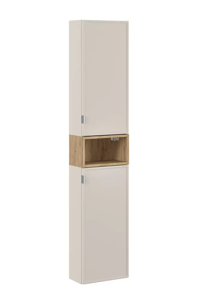 Vannas istabas skapītis Bella Cashmere High · 35 × 170 × 18.5 cm