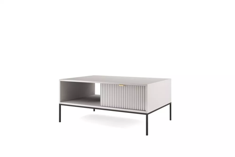 Žurnālgalds Nova L-104 · Pelēks · 104 × 68 × 46 cm