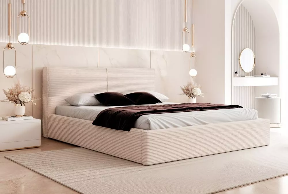 Gulta Prato Standard ar stelāžām Guļamvietas platums: 120 cm, Guļamvietas garums: 200 cm, stelāžas tips: koka, · Gaiši b
