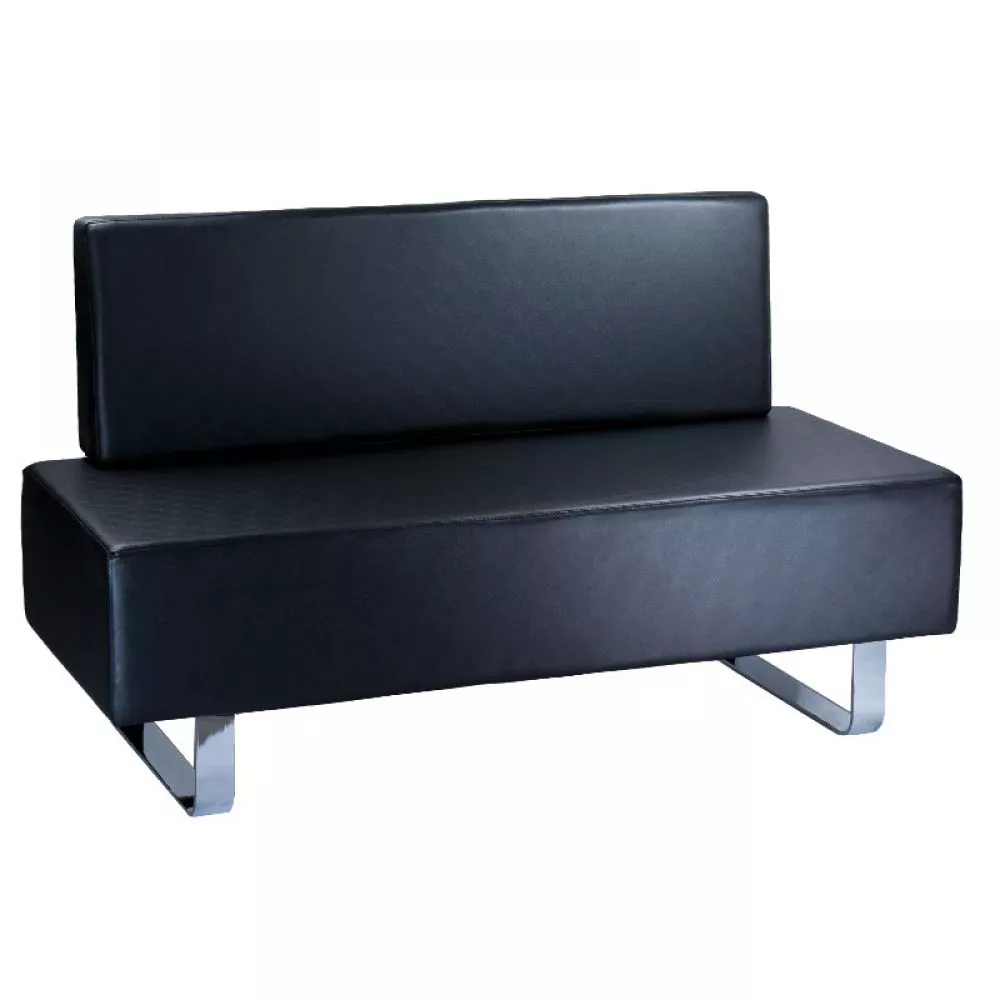 Dīvāns BD-6713 · Melns · 50 × 140 × 85 cm