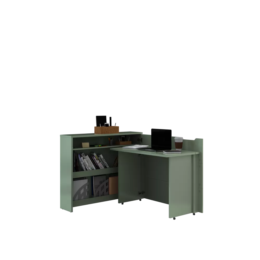 Galds Work Concept CW-01P · Piparmētru · 135.8 × 93 × 115 cm