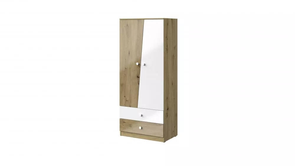 Skapis Nero 01 gloss · 80 × 50 × 191 cm
