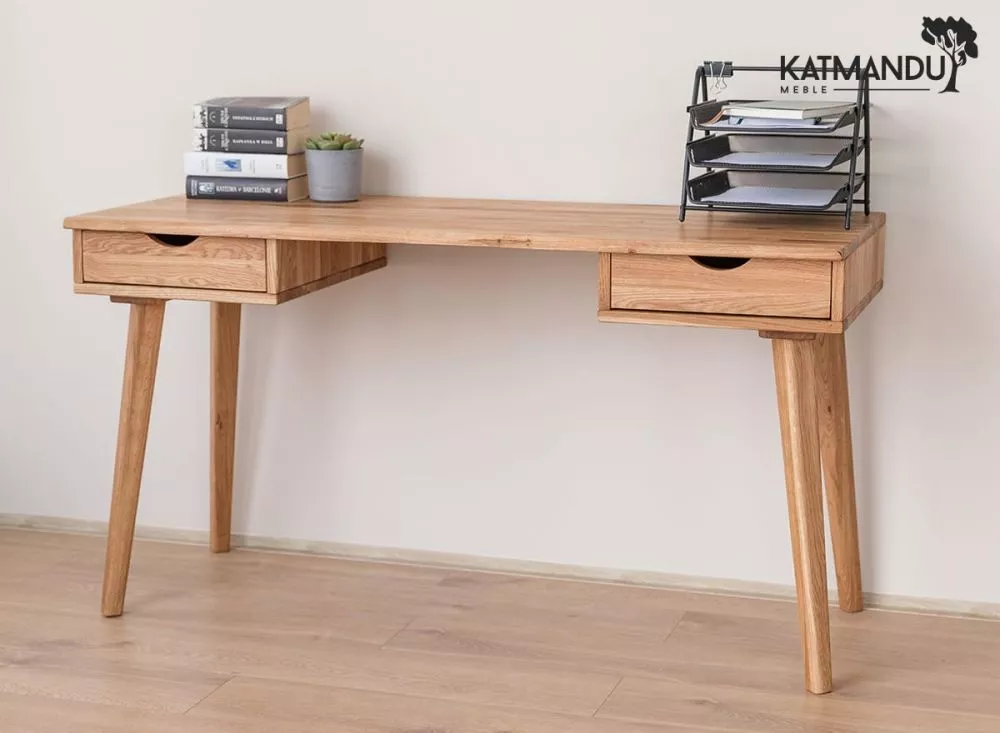 Kosmētikas galds Simona B2 · Ozols · 137.5 × 75 × 55 cm