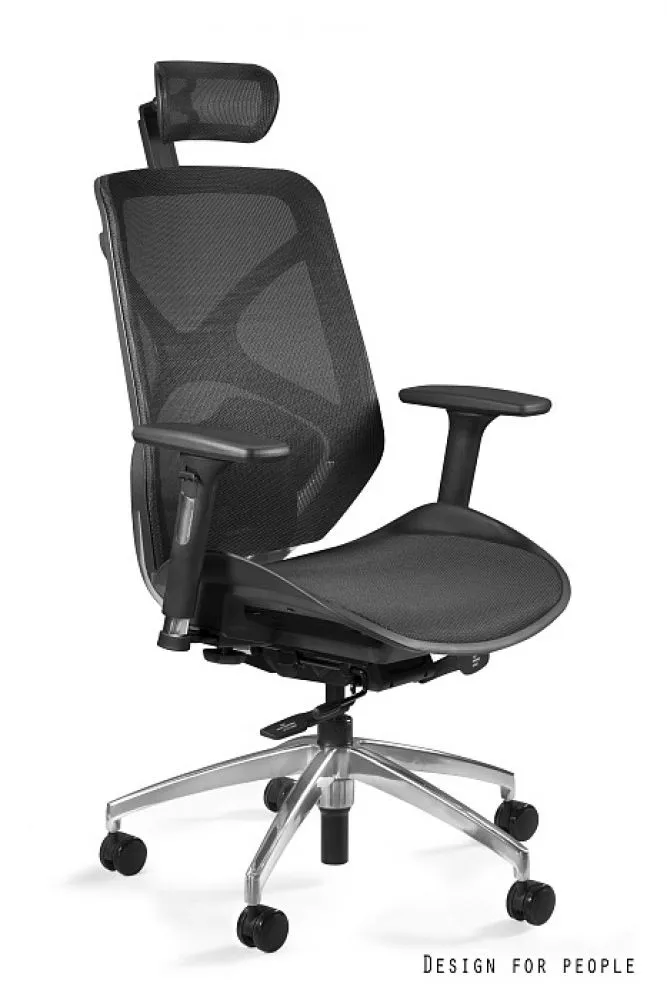 Datorkrēsls Hero Sēdvietas platums: 44 cm, · Melns · 70 × 52 × 114 cm