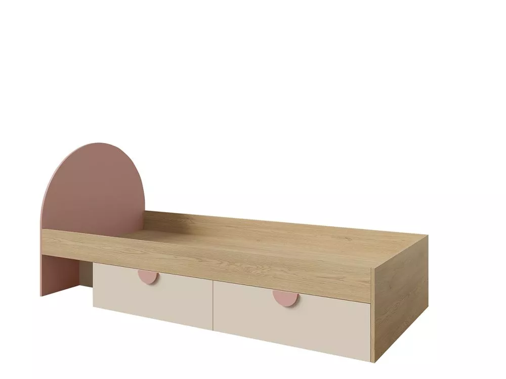 Bērnu gulta Lexi 13 Stūra novietojums: Pa kreisi, Guļamvietas platums: 90 cm, Guļamvietas garums: 200 cm, · 94 × 204 × 9