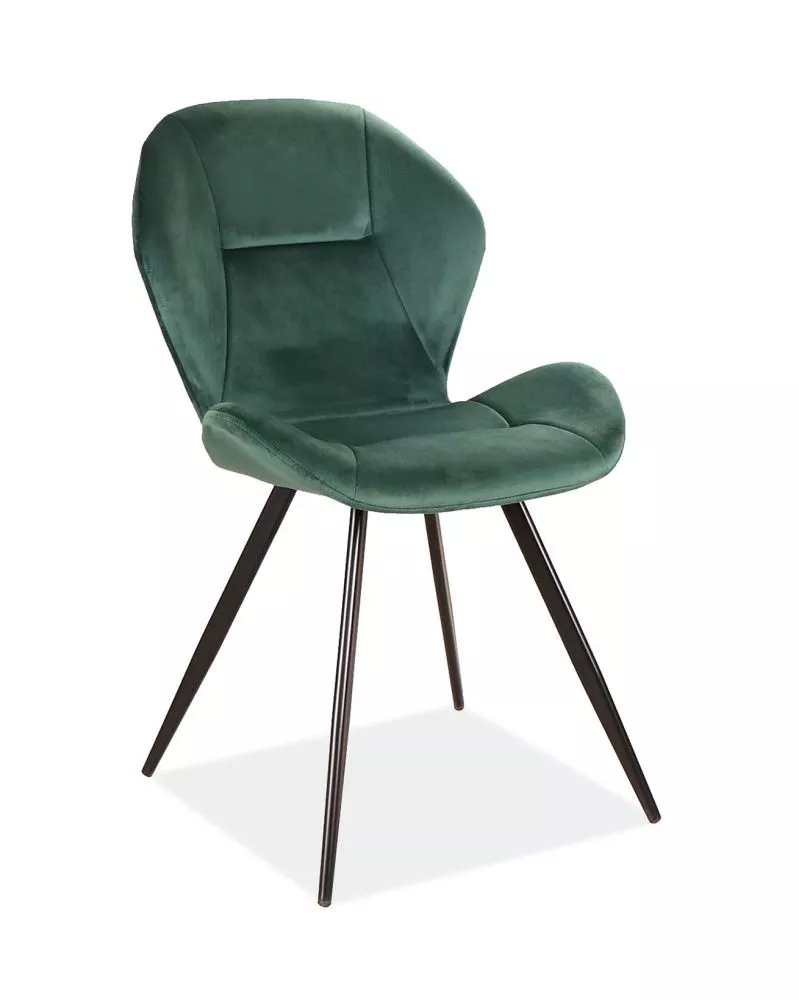 Krēsls Ginger Velvet · Zaļš · 85 × 51 × 41 cm