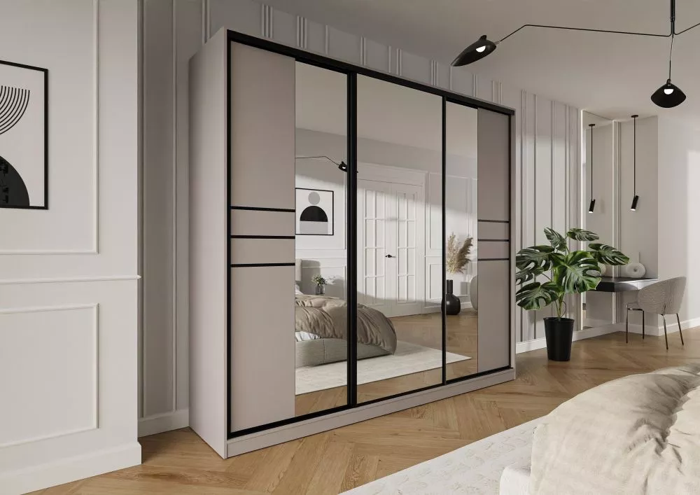 Skapis Trend 8 · Kašmira · 250 × 60 × 245 cm