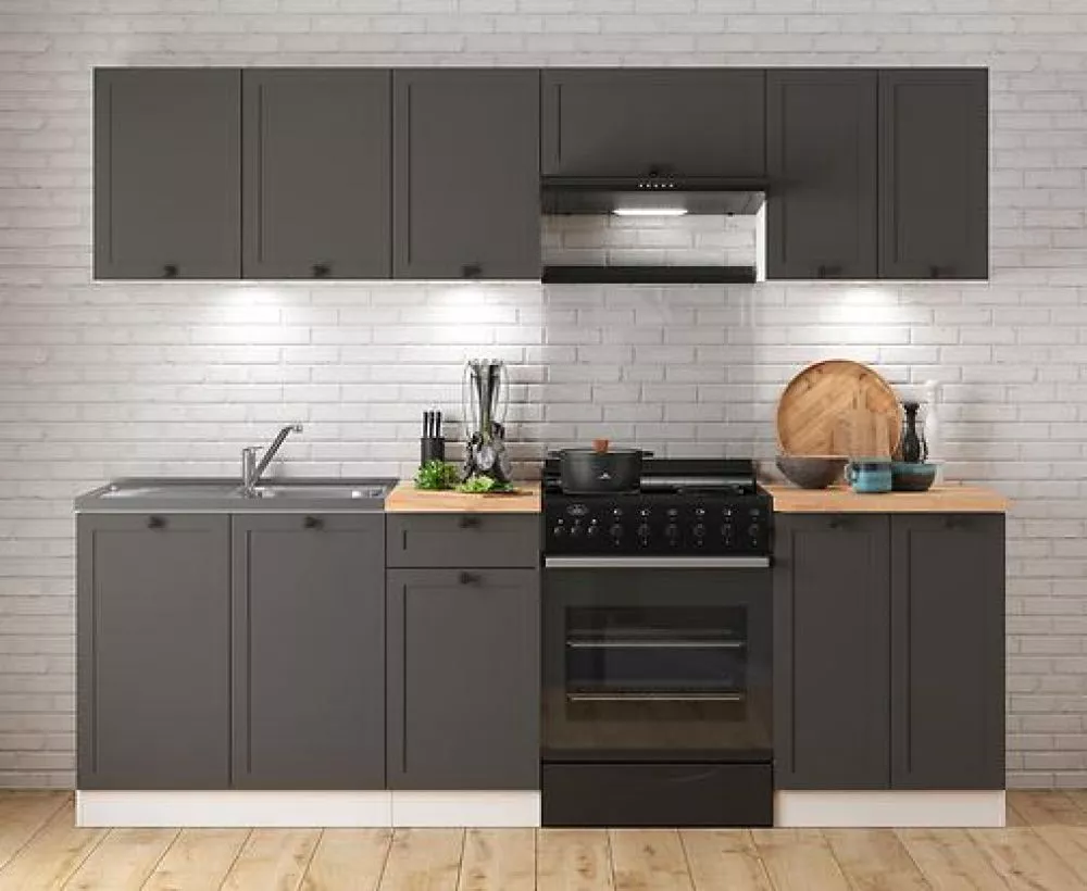 Virtuves komplekts Junona Line 240 Premium Materiāls : MDF + LKSP plātne,