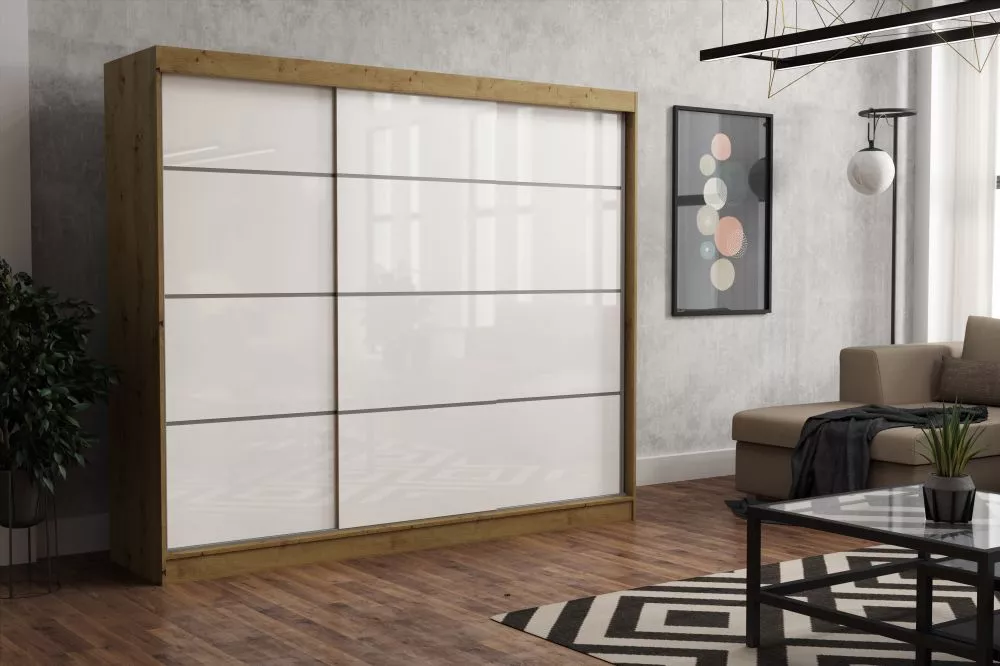 Skapis July Lacobel · 250 × 60 × 215 cm