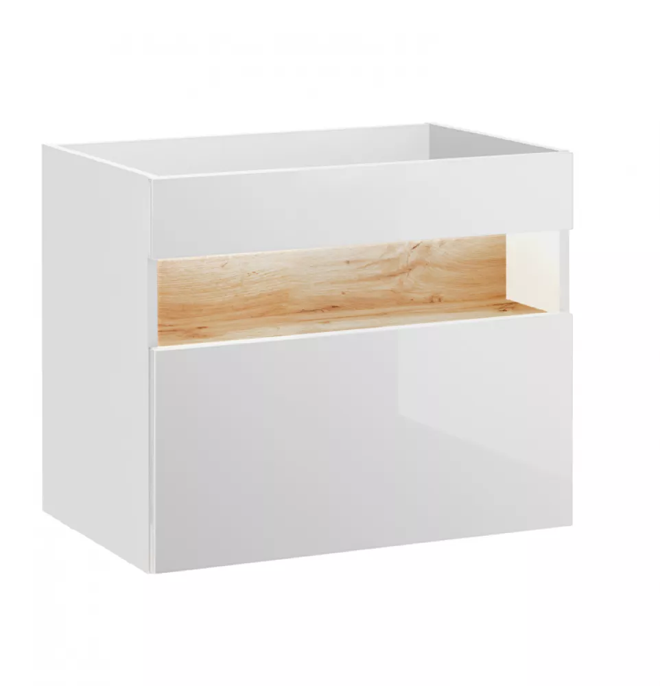 Vannas istabas skapītis Bahama White 821 · 80 × 68 × 46 cm