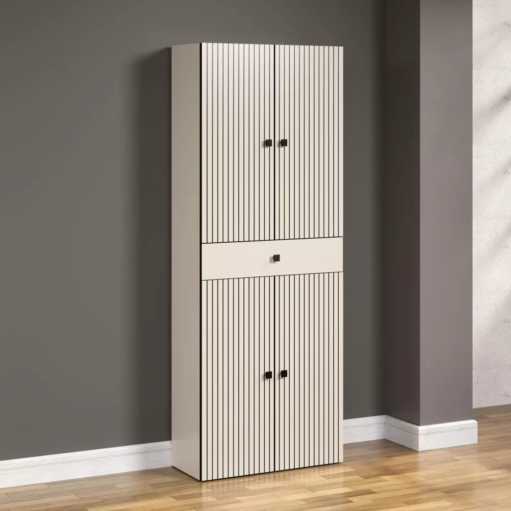 Vannas istabas skapītis Pure Cashmere 103 · Kašmira · 70 × 186 × 31 cm