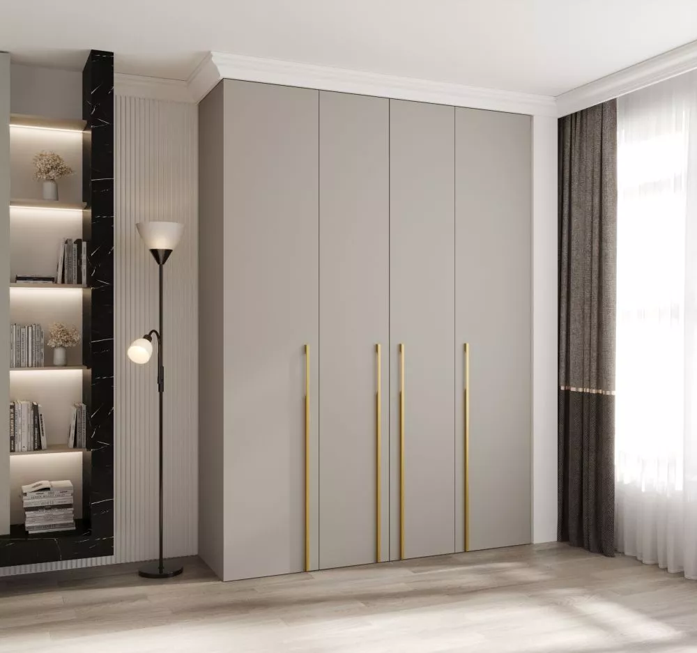 Skapis Como 3 · Kašmira · 180 × 50 × 245.5 cm