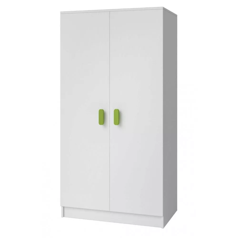 Bērnu skapis Smyk White 6 · 80 × 50 × 193 cm