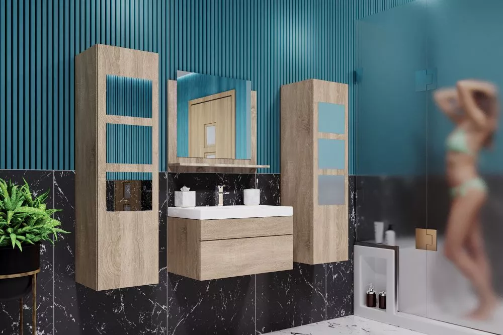 Vannas istabas komplekts Botega 10 60 · Ozols sonoma · 110 × 140 × 35 cm