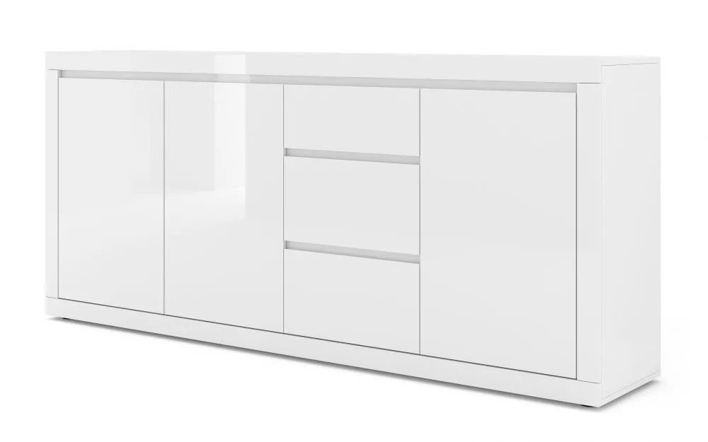Kumode Bello Bianco 04 · Balts · 195 × 40 × 89 cm