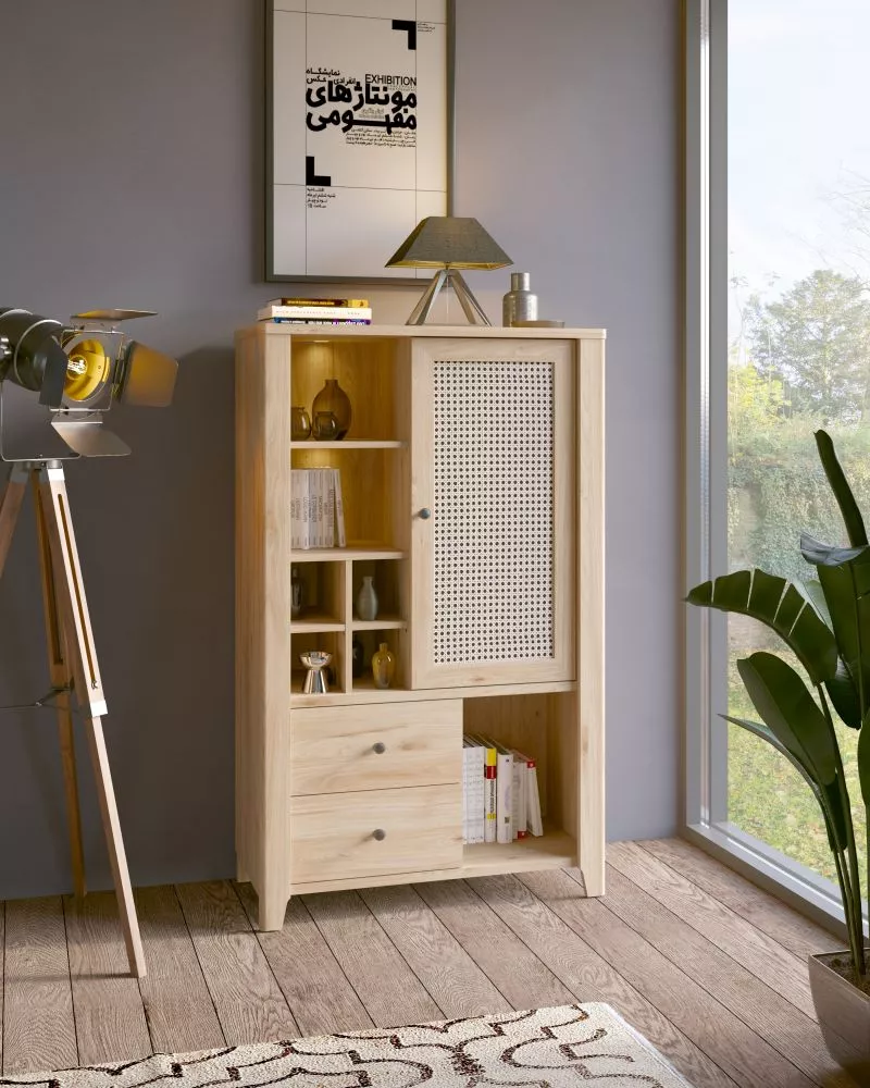 Kumode Parilla K01 · 92.5 × 42 × 150 cm
