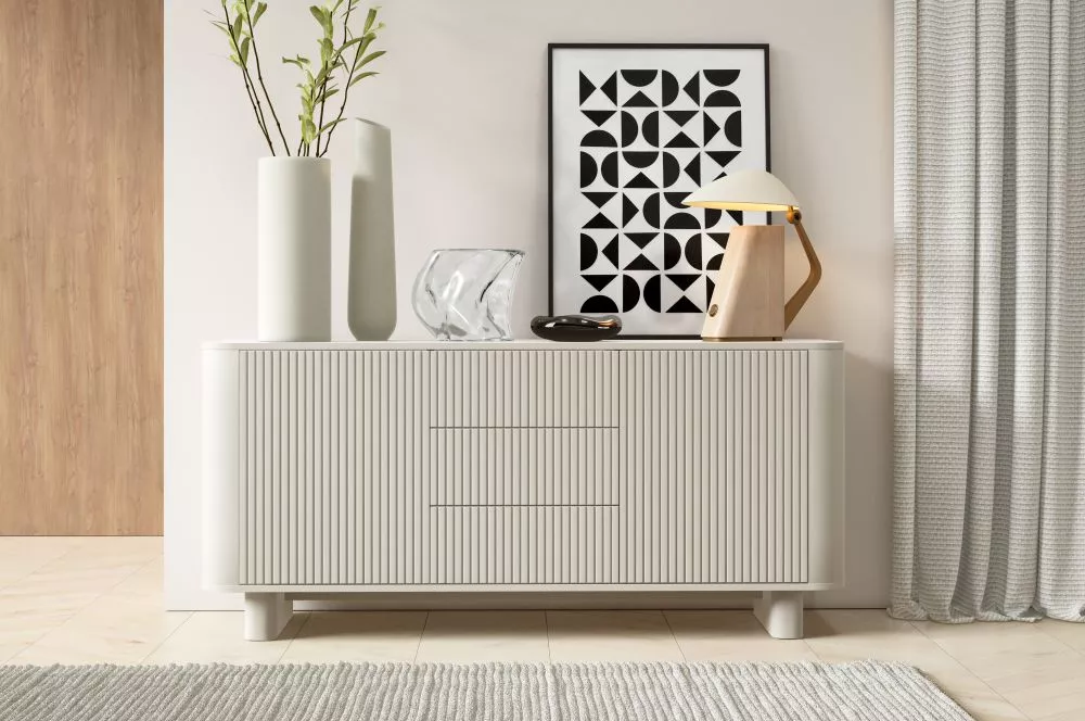 Kumode Trenza 2D3S · Kašmira · 150 × 40 × 70 cm