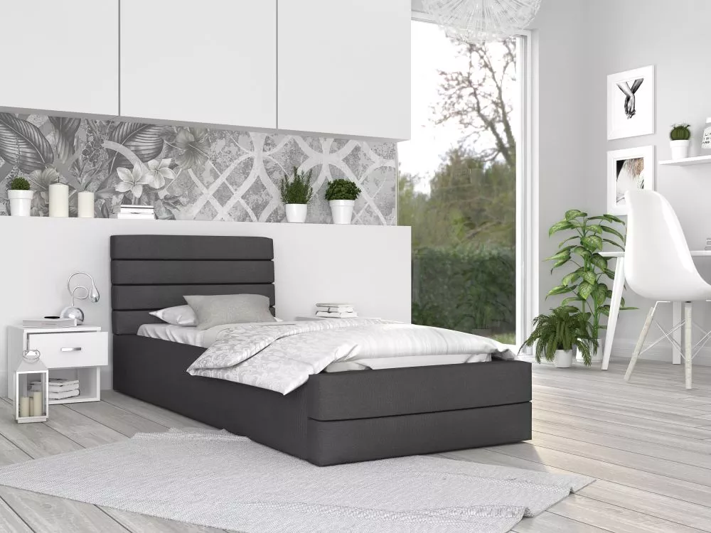 Gulta Virginia Premium Standard ar stelāžu Guļamvietas platums: 90 cm, Guļamvietas garums: 200 cm, stelāžas tips: metāla