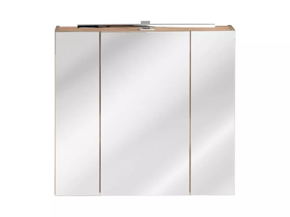 Vannas istabas skapītis Capri Oak 843 · Zelta ozols · 80 × 75 × 16 cm