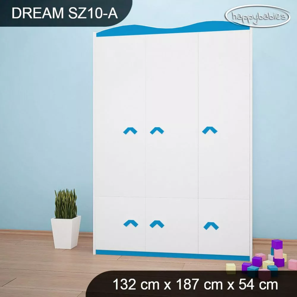 Bērnu skapis Dream SZ10-A · 132 × 54 × 187 cm