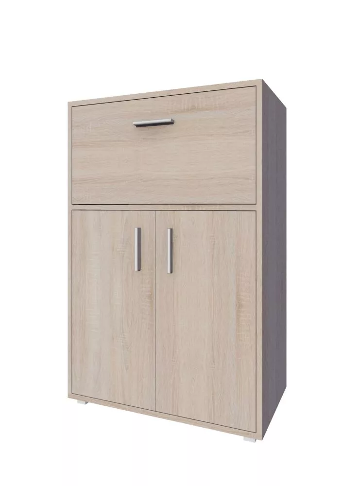 Kumode Biurowy B-R2 · Ozols sonoma · 80 × 40 × 118 cm