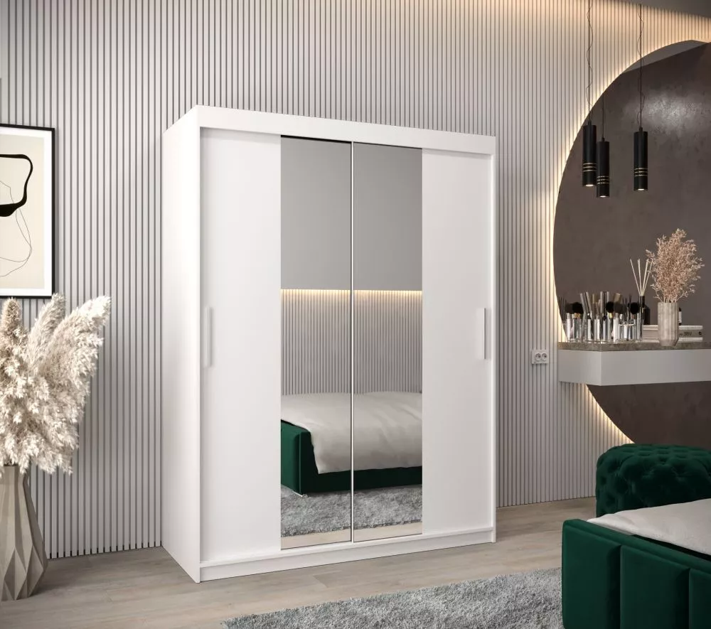 Skapis Tokyo 1 · Balts · 150 × 62 × 200 cm