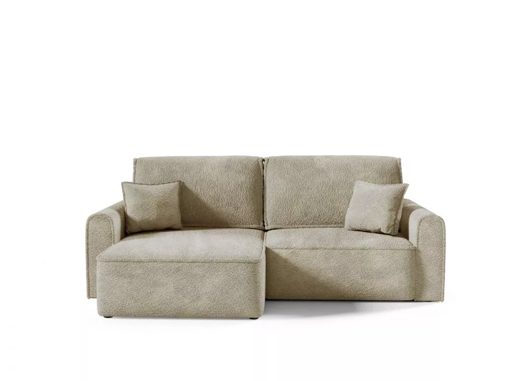 Dīvāns Loretto L Mini Premium Standard · Brūns · 158 × 240 × 88 cm