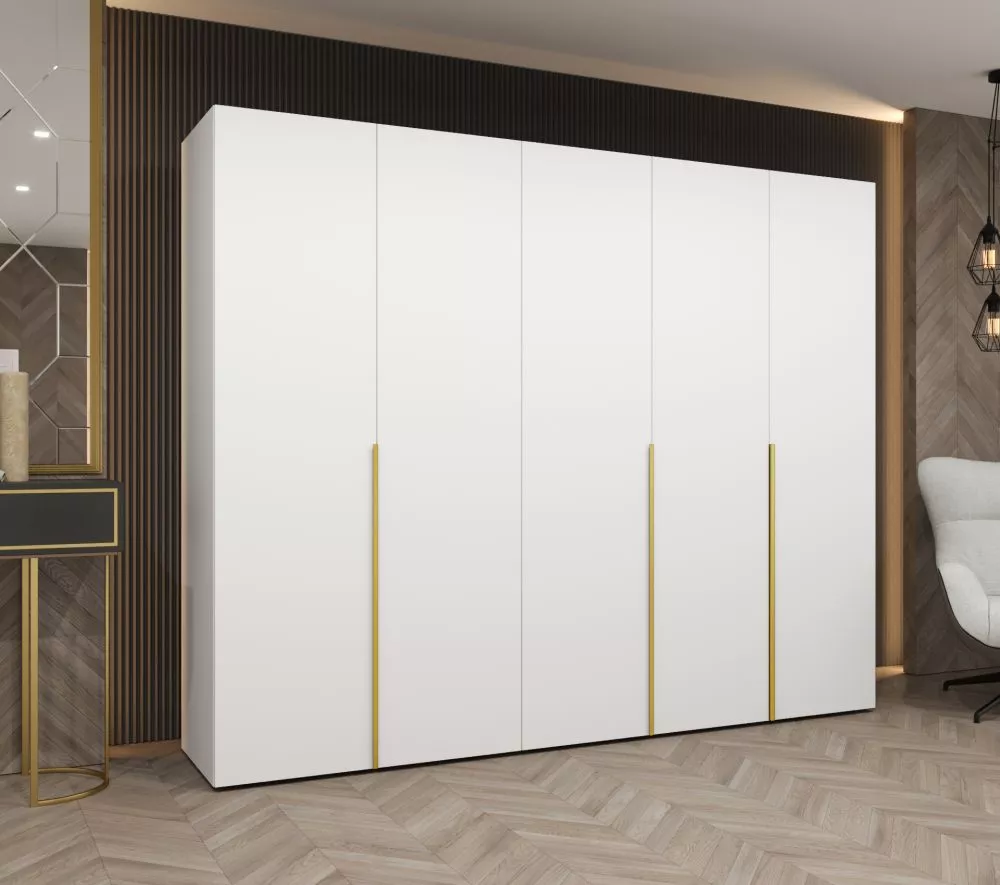 Skapis Alicante 1 · Balts · 250 × 50 × 202 cm