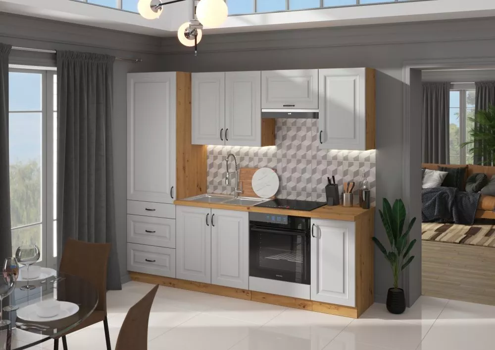 Virtuves komplekts Stilo Artisan 7 Materiāls : MDF + LKSP plātne,