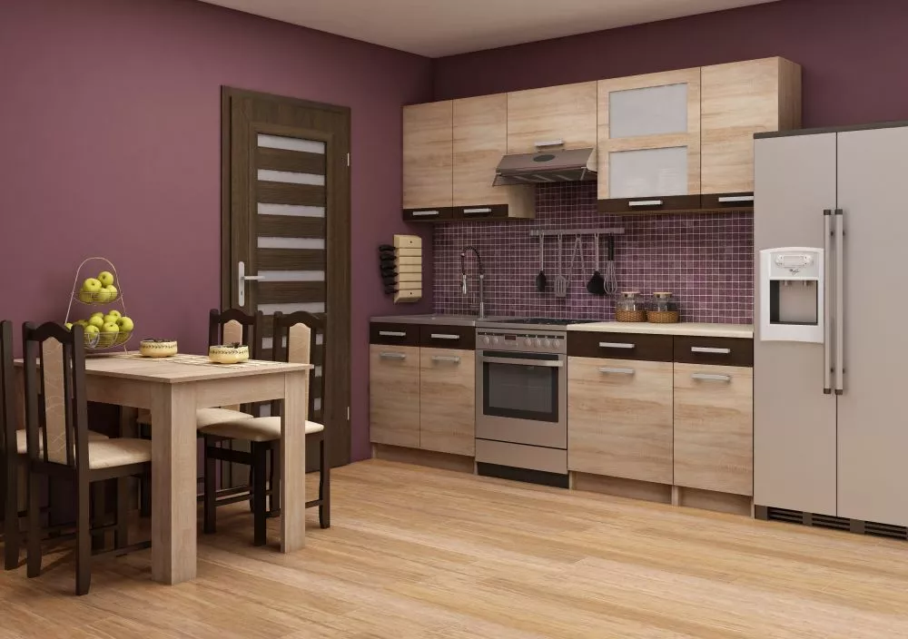 Virtuves komplekts Polo 1 Kitchen Set Materiāls : laminēta KSP,