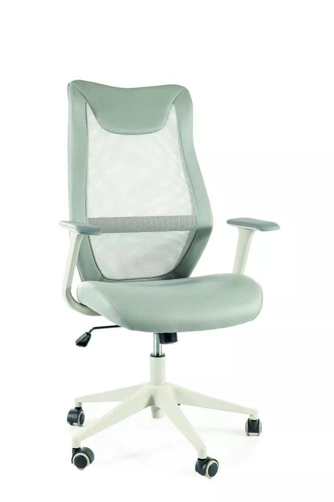 Datorkrēsls Q-346 · Pelēks · 63 × 106 cm