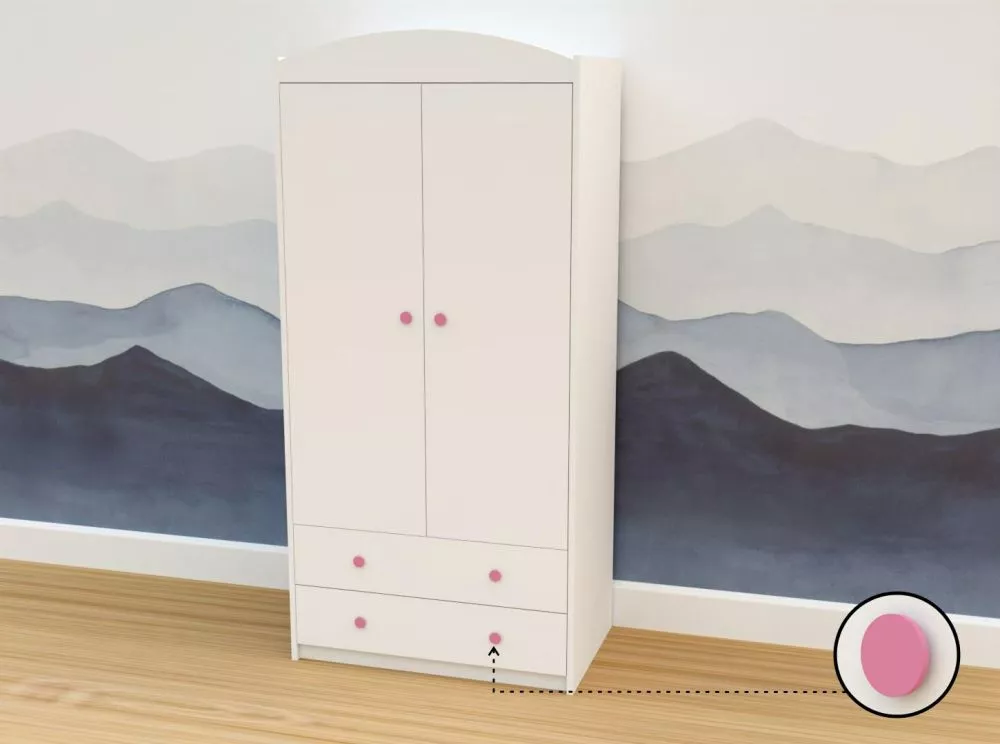 Bērnu skapis Happy colors SZ06-B · 88 × 54 × 187 cm