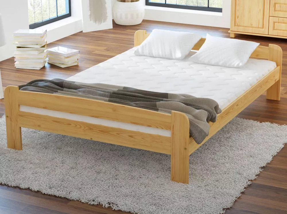 Gulta Ania ar stelāžu Guļamvietas platums: 160 cm, Guļamvietas garums: 200 cm, · Priede · 168 × 207 × 50 cm