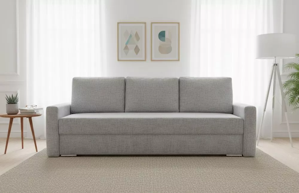 Dīvāns Wera Standard · Pelēks · 101 × 226 × 92 cm