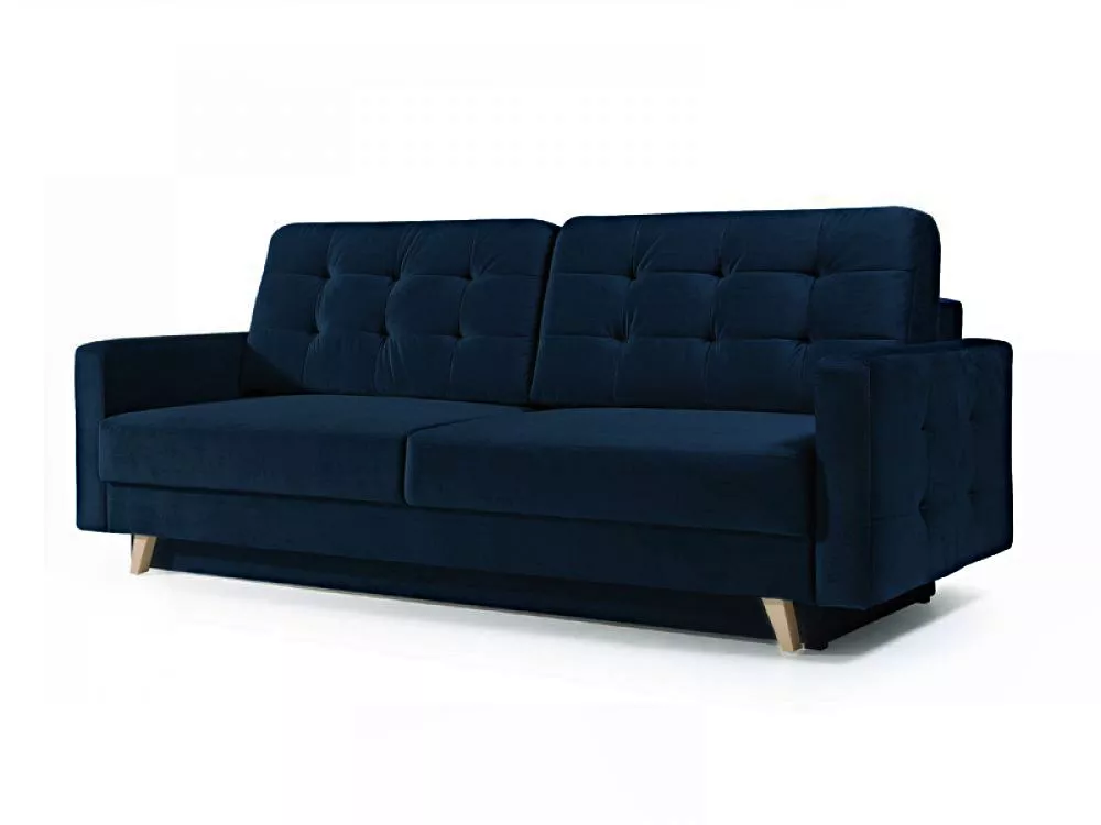 Dīvāns Vegas Sofa Premium standard · Tumši zils · 97 × 229 × 95 cm